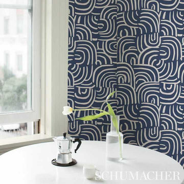 Schumacher Carta da Parati New Beat Deco Interni