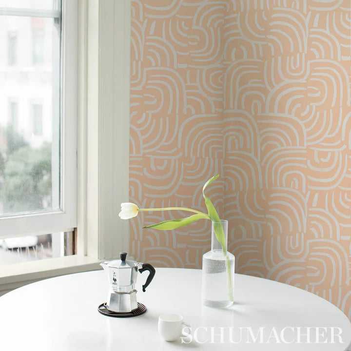 Schumacher Carta da Parati New Beat Deco Interni