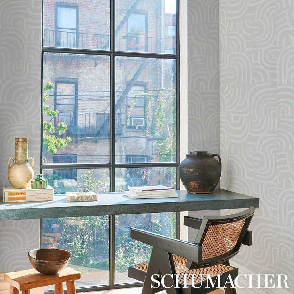 Schumacher Carta da Parati New Beat Deco Interni
