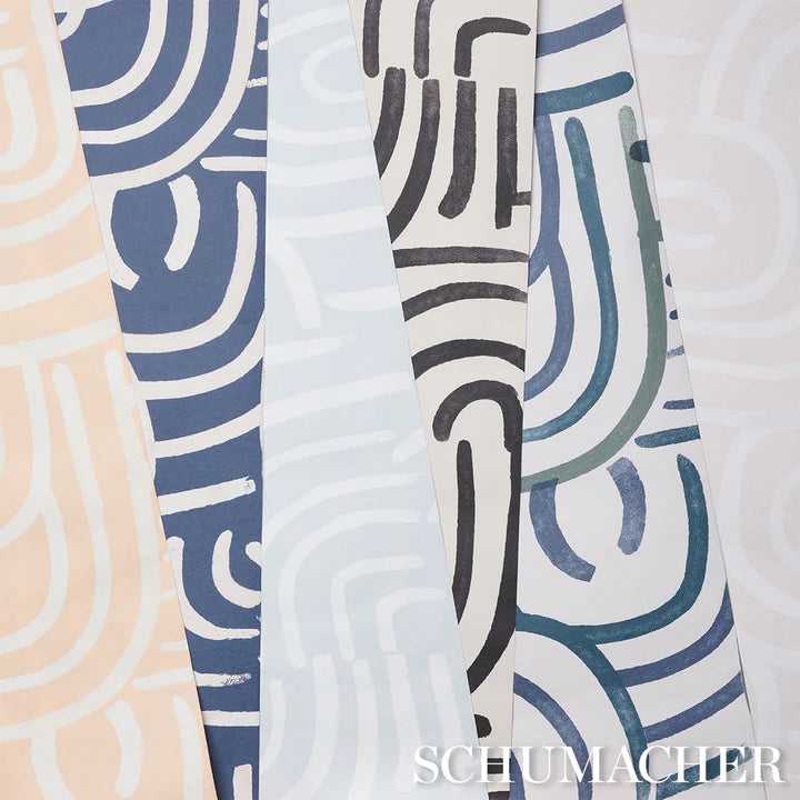 Schumacher Carta da Parati New Beat Deco Interni