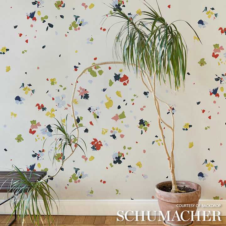 Schumacher Carta da Parati Farfarren Deco Interni