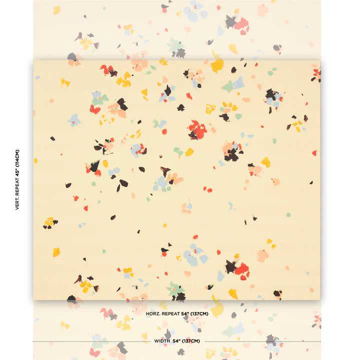 Schumacher Carta da Parati Farfarren Deco Interni