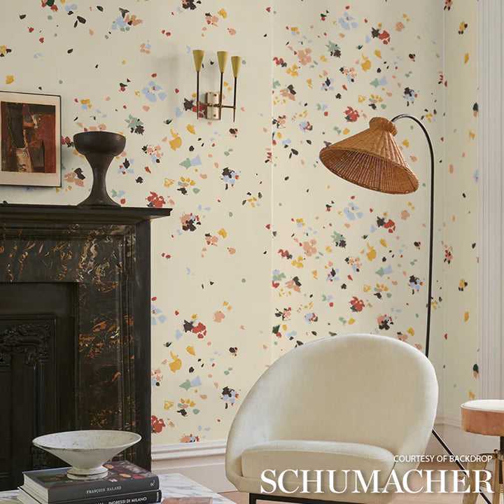 Schumacher Carta da Parati Farfarren Deco Interni