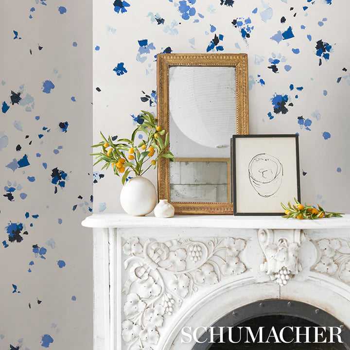 Schumacher Carta da Parati Farfarren Deco Interni