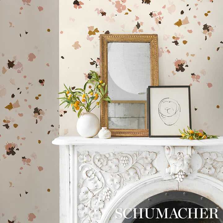 Schumacher Carta da Parati Farfarren Deco Interni