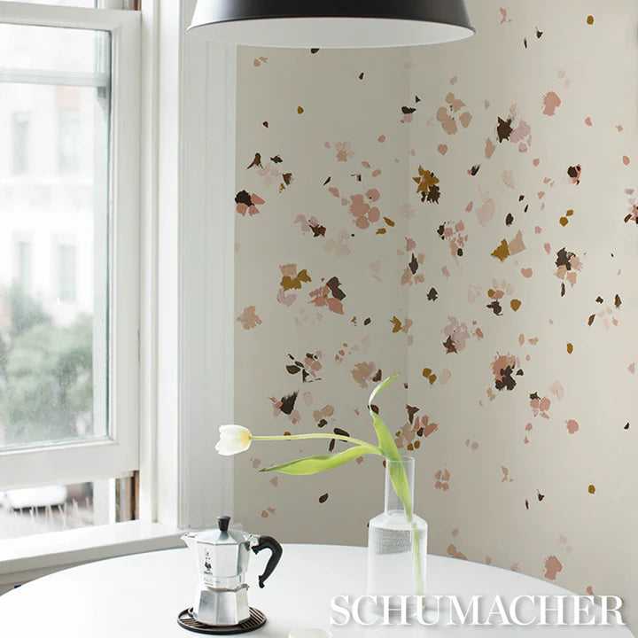 Schumacher Carta da Parati Farfarren Deco Interni