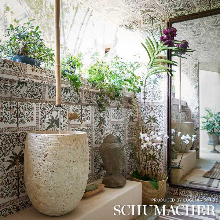 Schumacher Carta da Parati Amazonas Mystique Deco Interni