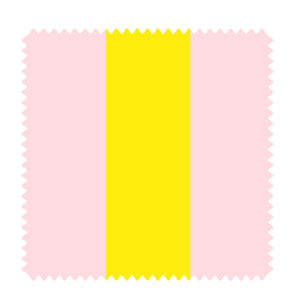 tessuto a righe rosa e giallo