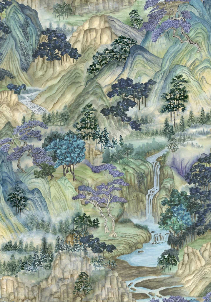 Cole & Son Carta da Parati Mountainscape Deco Interni
