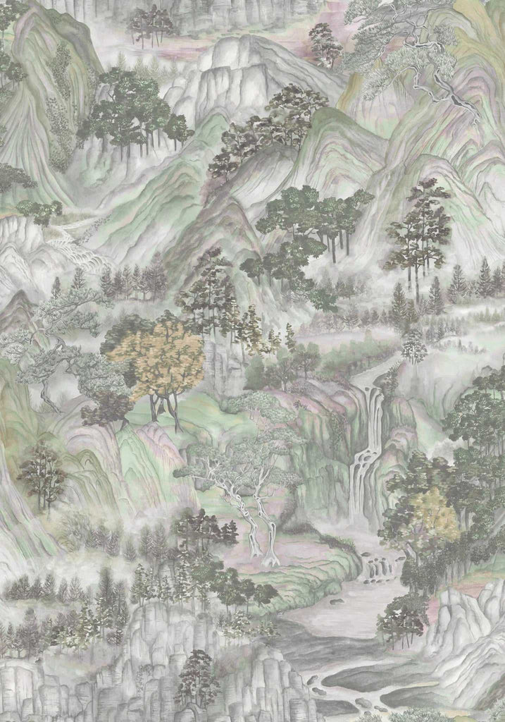Cole & Son Carta da Parati Mountainscape Deco Interni