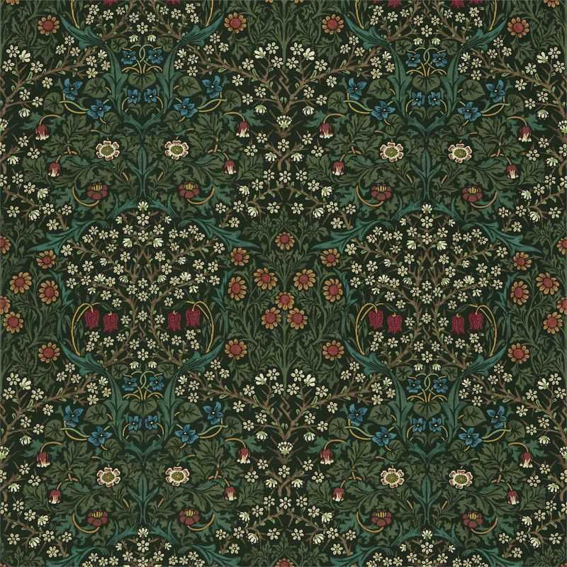 Morris & Co Tessuti Blackthorn Fabric Deco Interni