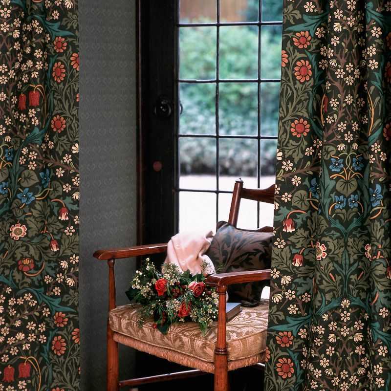 Morris & Co Tessuti Blackthorn Fabric Deco Interni