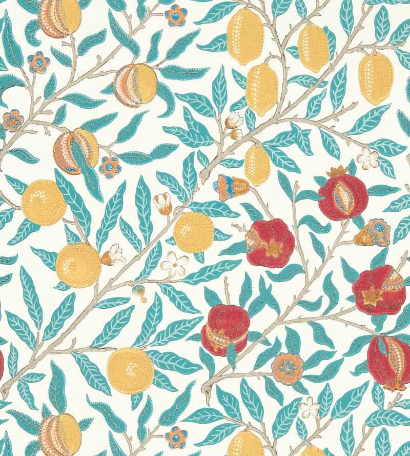 Morris & Co Carta da Parati Fruit Deco Interni