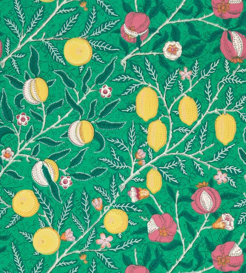 Morris & Co Carta da Parati Fruit Deco Interni