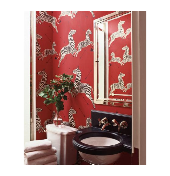 Scalamandre Carta da Parati Zebras Deco Interni