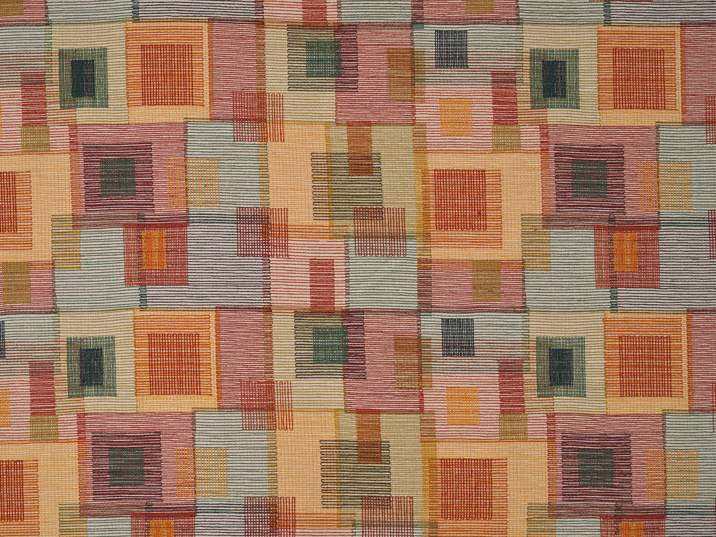 Tikehau: tessuto Pierre Frey geometrico multicolore