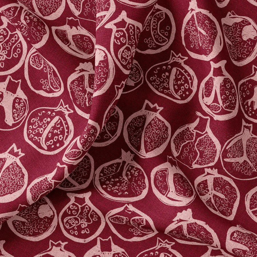 Tessuti Pomegranate Linen